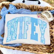 Load image into Gallery viewer, Wifey Lace DP CC Tee
