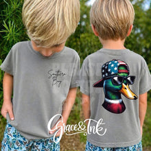 Load image into Gallery viewer, Patriotic Duck  Youth-Toddler Tee
