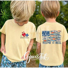 Load image into Gallery viewer, Keep It Reel    Youth-Toddler Tee
