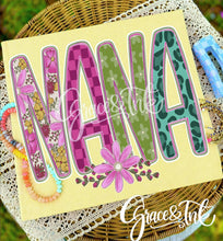 Load image into Gallery viewer, Floral Frills Any Name  CC Tee
