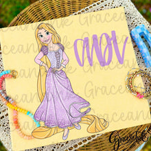Load image into Gallery viewer, Princess Initial Adult   CC Tee
