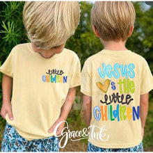 Load image into Gallery viewer, Jesus Loves All The Little Children   Youth-Toddler Tee
